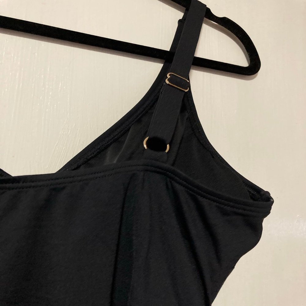 NWT LOFT Plus LOFT Beach Tie Waist One Piece - Picture 5 of 8